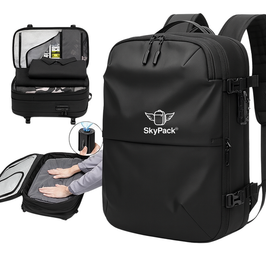 SkyPack Original Black + Vacuum Pump