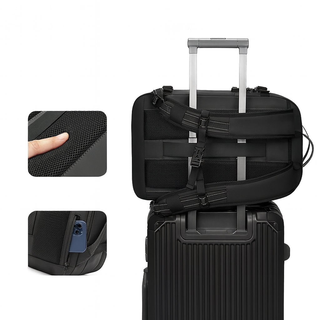 SkyPack Original Black + Vacuum Pump