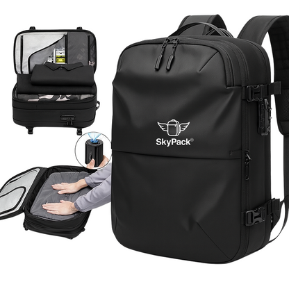 SkyPack Original Black + Vacuum Pump
