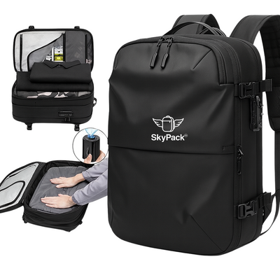 SkyPack Original Black + Vacuum Pump
